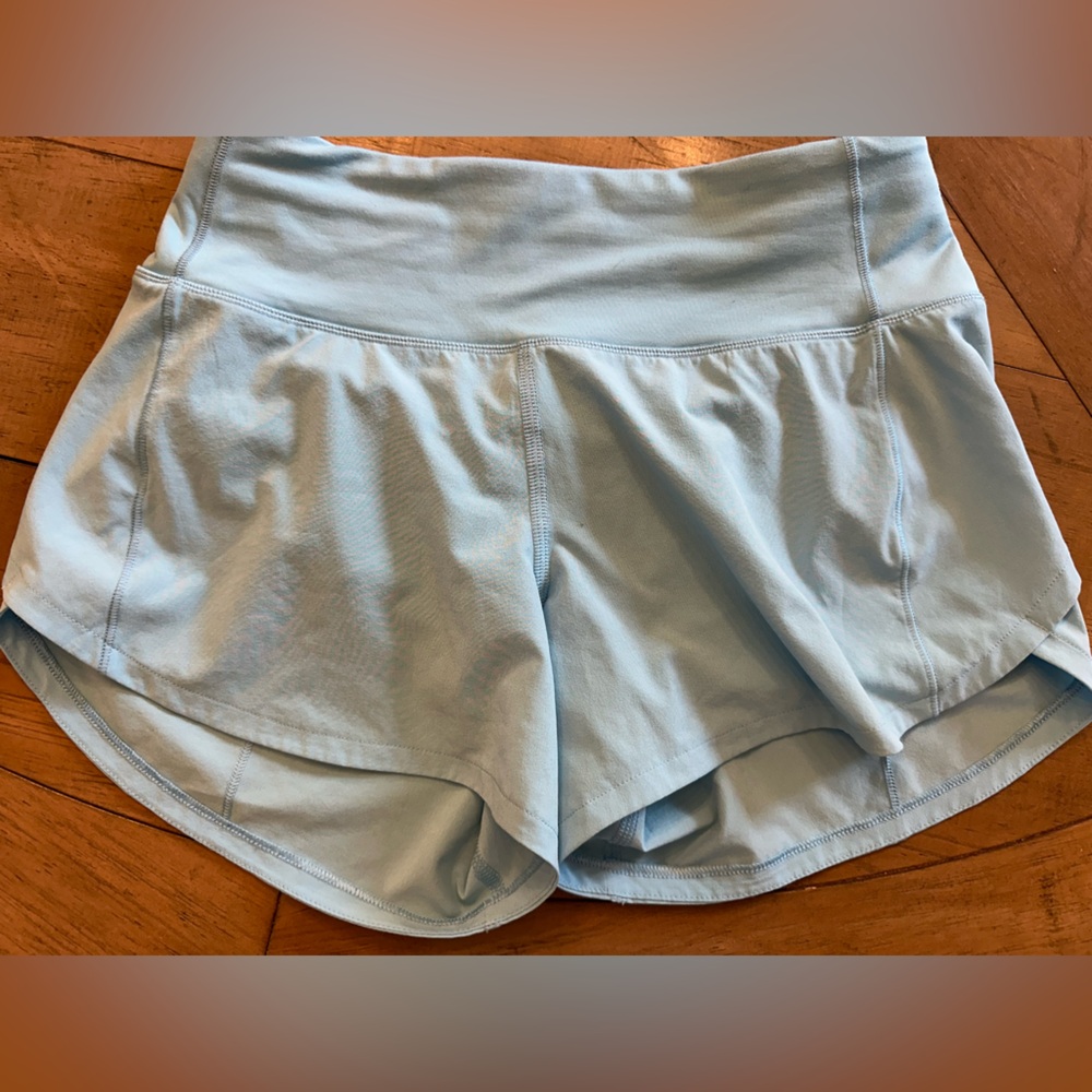 lululemon athletica Light Blue Women Shorts